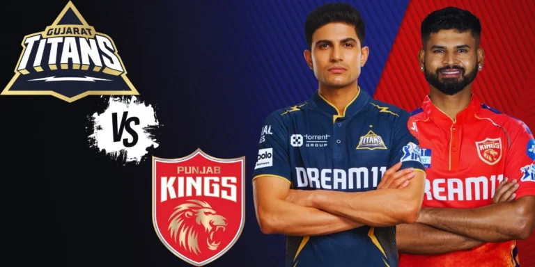 Punjab Kings vs Gujarat Titans Timeline